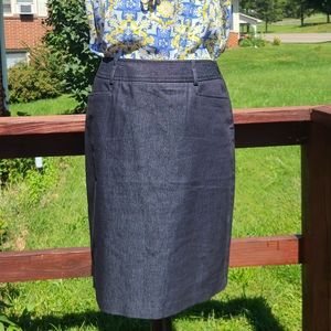 New York & Co demin skirt